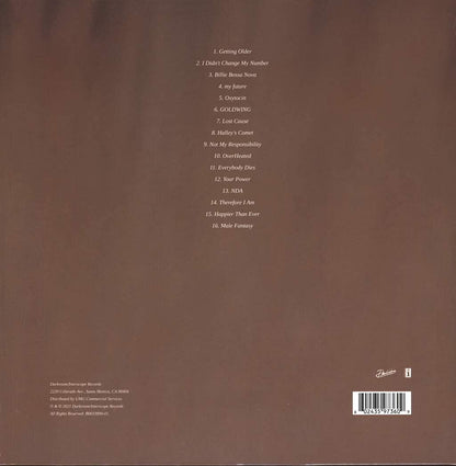 Billie Eilish - Happier Than Ever (Indie Exclusive, Limited, Brown Vinyl) (2 LP) - Joco Records