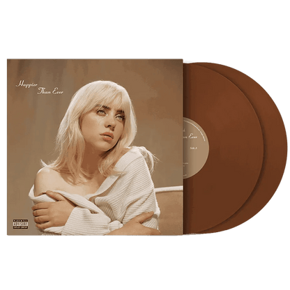 Billie Eilish - Happier Than Ever (Indie Exclusive, Limited, Brown Vinyl) (2 LP) - Joco Records