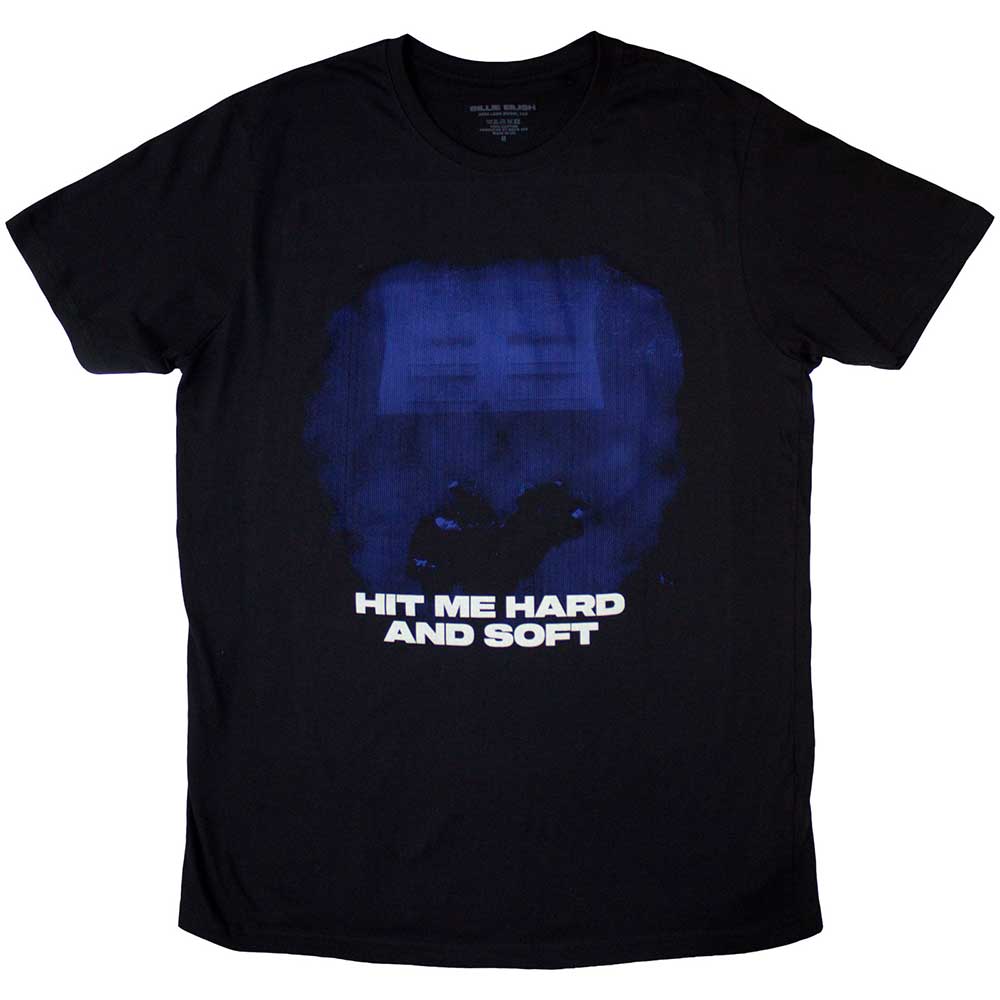 Billie Eilish - Hit Me Hard And Soft Blue Lines (T-Shirt)