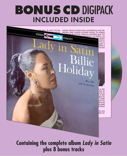 Billie Holiday - Lady In Satin (Limited Edition Import, Bonus CD, 180 Gram) (LP) - Joco Records