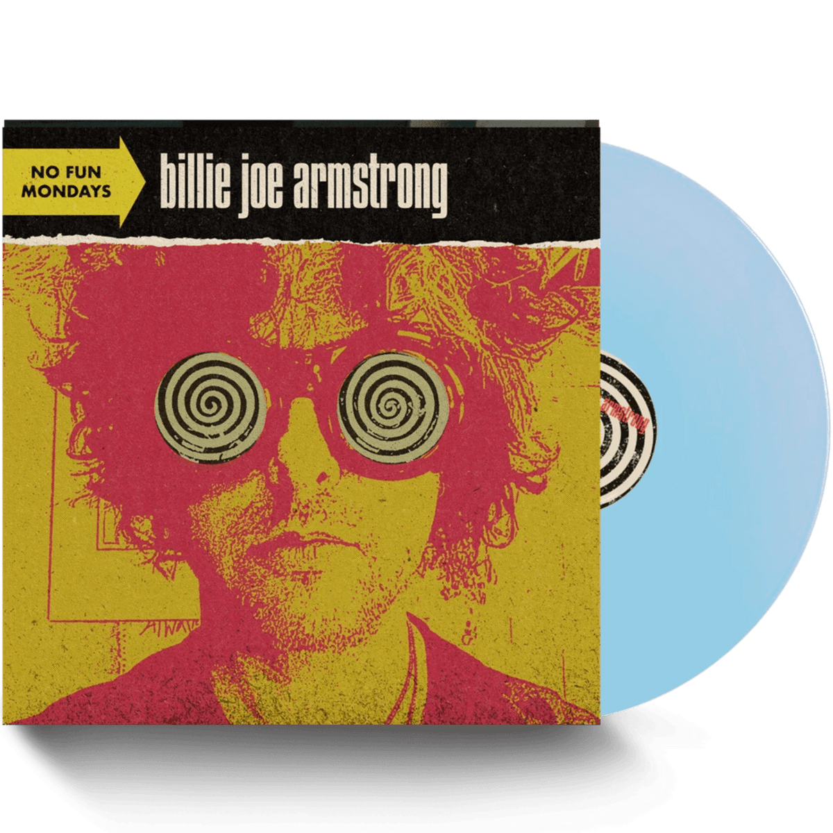 Billie Joe Armstrong - No Fun Mondays (Indie Exclusive, Baby Blue Vinyl) (LP) - Joco Records