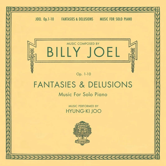 Billy Joel - Fantasies & Delusions: Opus 1-10 Music for Solo Piano (2 LP) - Joco Records