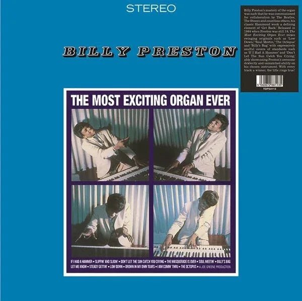 Billy Preston - The Most Exciting Organ Ever (LP) - Joco Records