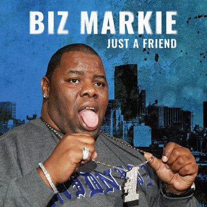 Biz Markie - Just A Friend (Blue Vinyl, Remixed, Remastered Vinyl) (7-Inch Single) - Joco Records