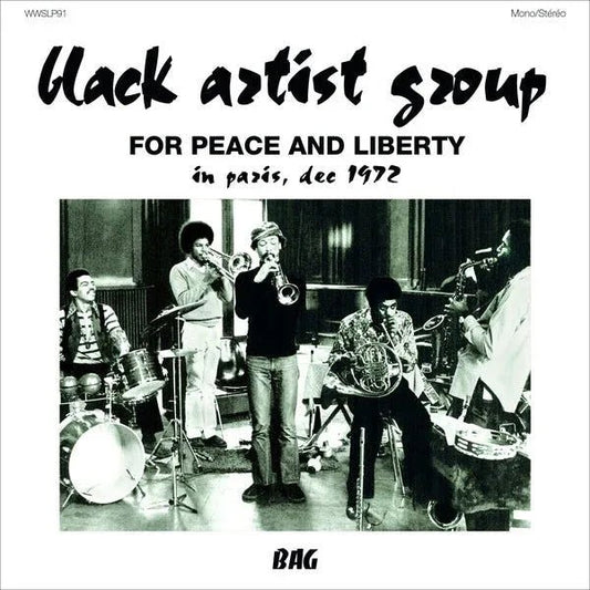 Black Artist Group - For Peace And Liberty: In Paris, Dec 1972 (LP) - Joco Records