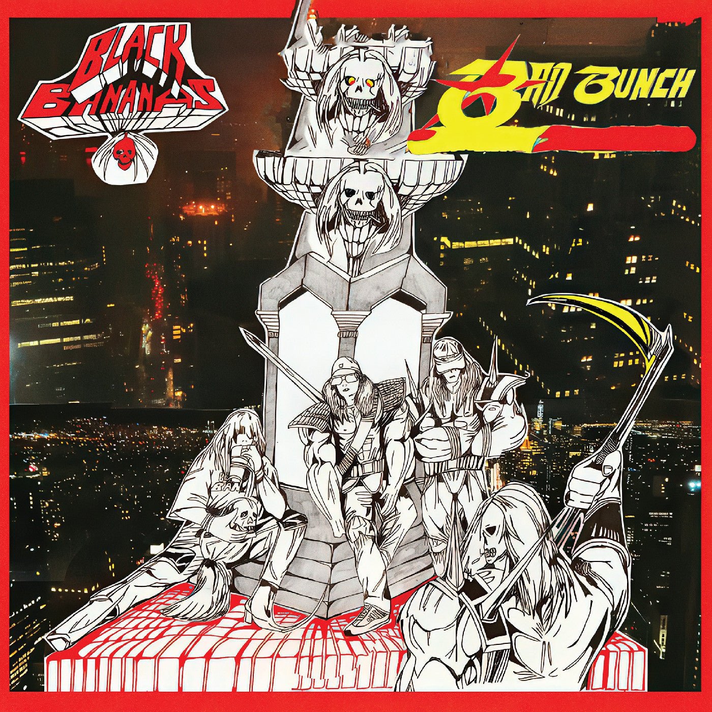Black Bananas - Bad Bunch (Red Vinyl) - Joco Records