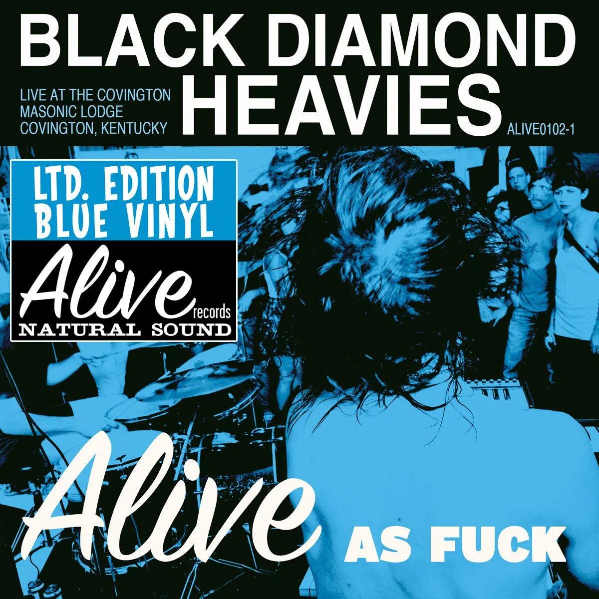Black Diamond Heavies - Alive As Fuck: Masonic Lodge, Covington, Ky (Red Vinyl) (LP) - Joco Records