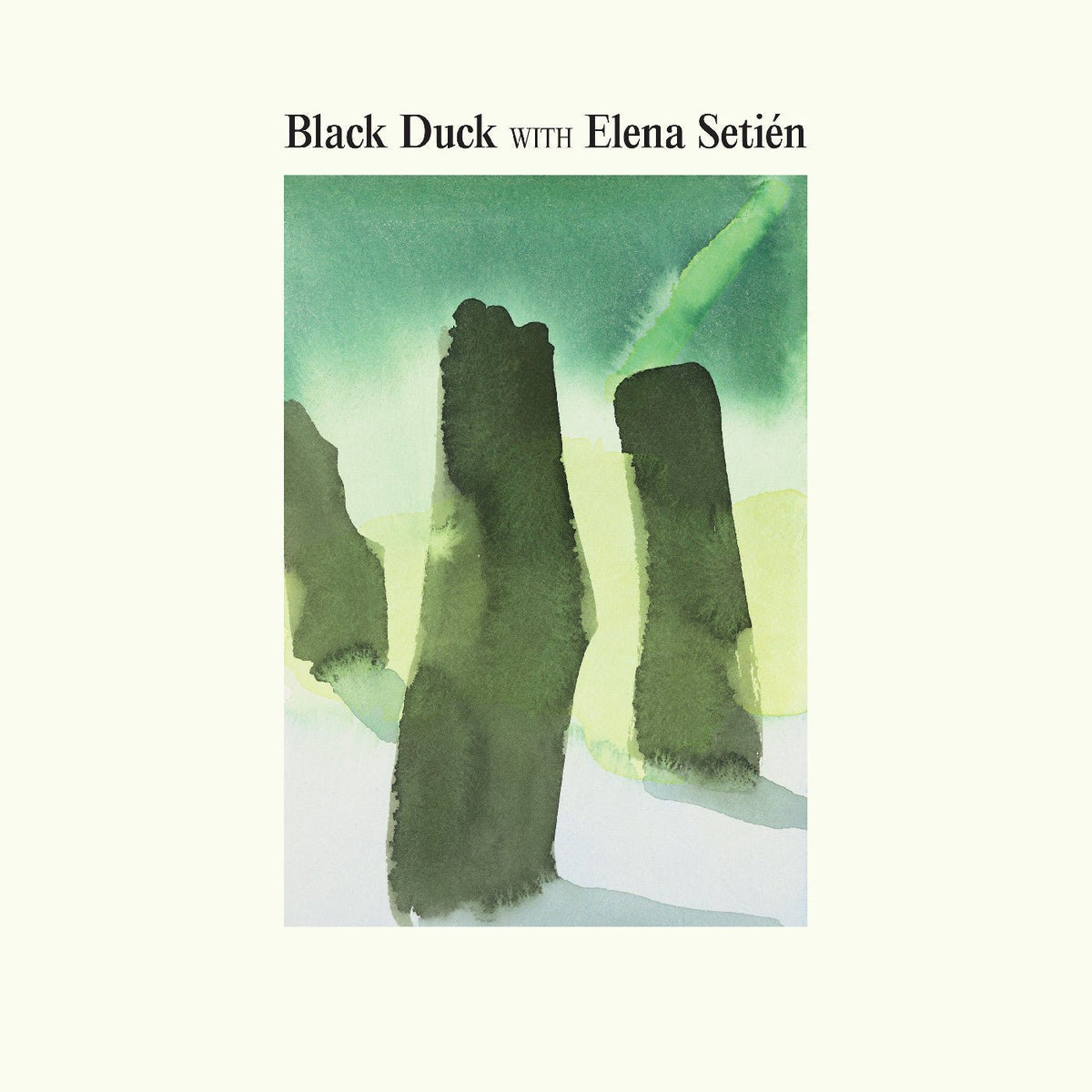 Black Duck With Elena Setién - Black Duck With Elena Setién (Indie Exclusive, Coke Bottle Clear Vinyl) - Joco Records