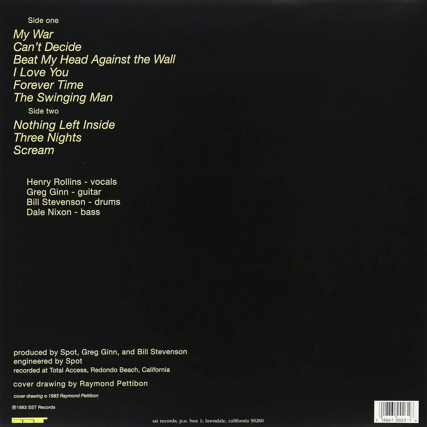 Black Flag - My War (LP) - Joco Records