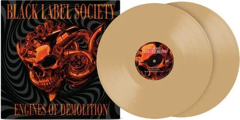 Black Label Society - Engines of Demolition (Indie Exclusive, Orange Custard Color Vinyl) (2 LP) - Joco Records