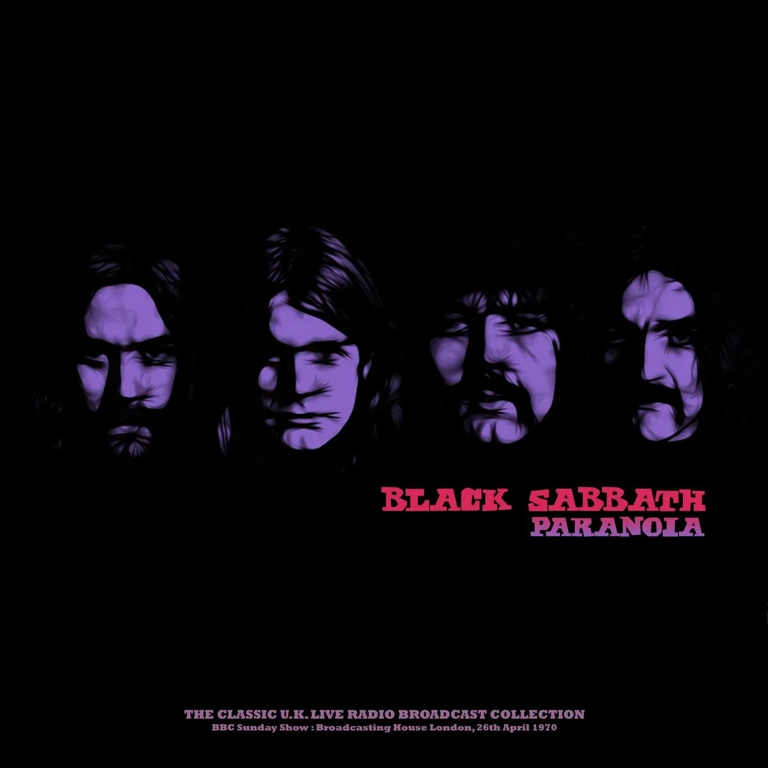 Black Sabbath - BBC Sunday Show, Broadcasting House, London, 26th April 1970 (Import) (LP) - Joco Records