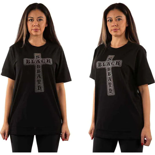 Black Sabbath - Cross - Black (T-Shirt) - Joco Records
