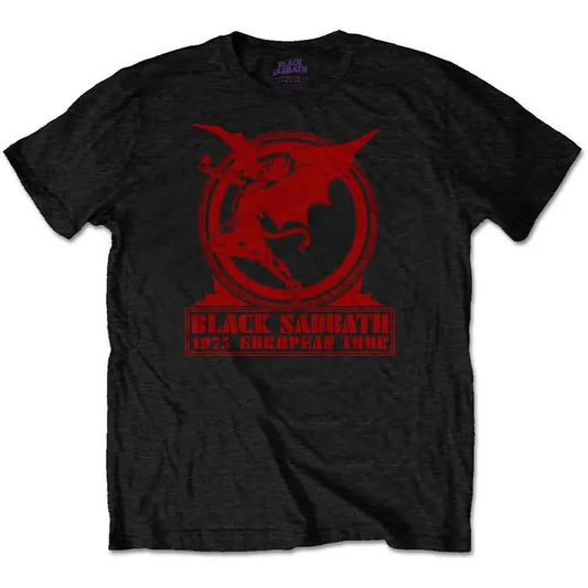 Black Sabbath - Europe '75 (T-Shirt) - Joco Records