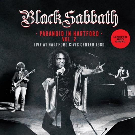 Black Sabbath - Paranoid In Hartford Vol. 2: Live At The Hartford Civic Center 1980 (Limited Edition, Red Vinyl) (Import)
