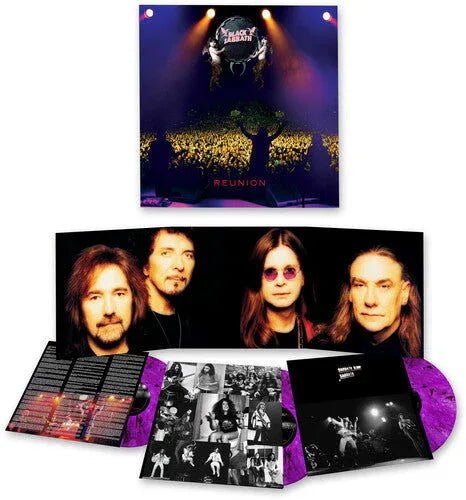 Black Sabbath - REUNION (Indie & D2C Exclusive Purple Vinyl, Smoke Vinyl) (3 LP) - Joco Records