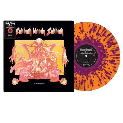 Black Sabbath - Sabbath Bloody Sabbath (Limited Edition, Orange & Purple Splatter Vinyl) (LP) - Joco Records