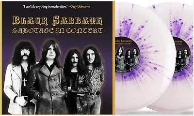 Black Sabbath - Sabotage In Concert (Limited Edition Import, Includes 10", Purple Vinyl) (2 LP) - Joco Records