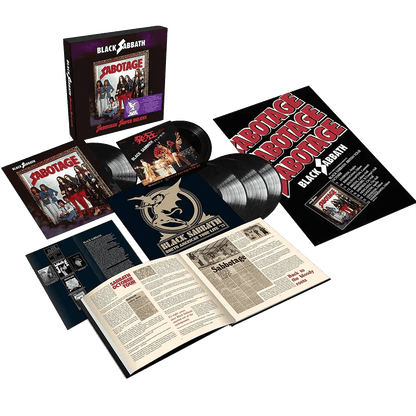 Black Sabbath - Sabotage (Super Deluxe Edition, Remastered, 180 Gram) (+ 7") (Vinyl Box Set) - Joco Records