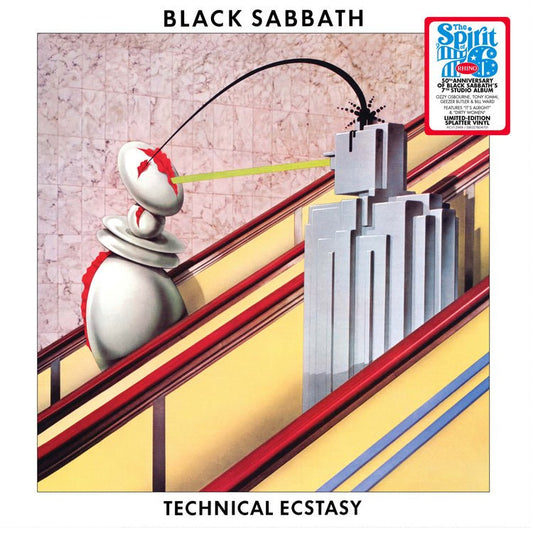 Black Sabbath - Technical Ecstasy (Spirit Of '76, Brick & Mortar Exclusive) (Clear With Green & Black Splatter Vinyl) (LP) - Joco Records