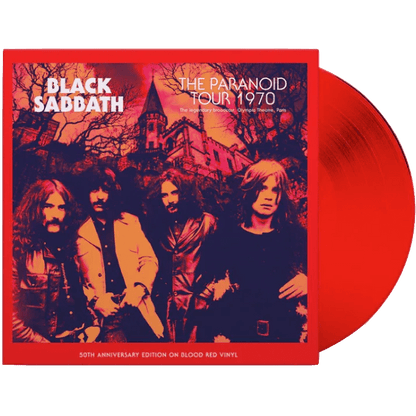 Black Sabbath - The Paranoid Tour 1970 (Limited Edition, Broadcast Import, Red Vinyl) (LP) - Joco Records