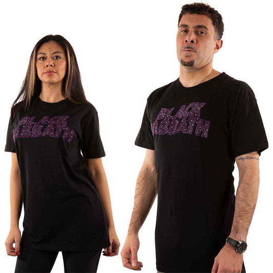 Black Sabbath - Wavy Logo Dark Tee (T-Shirt)