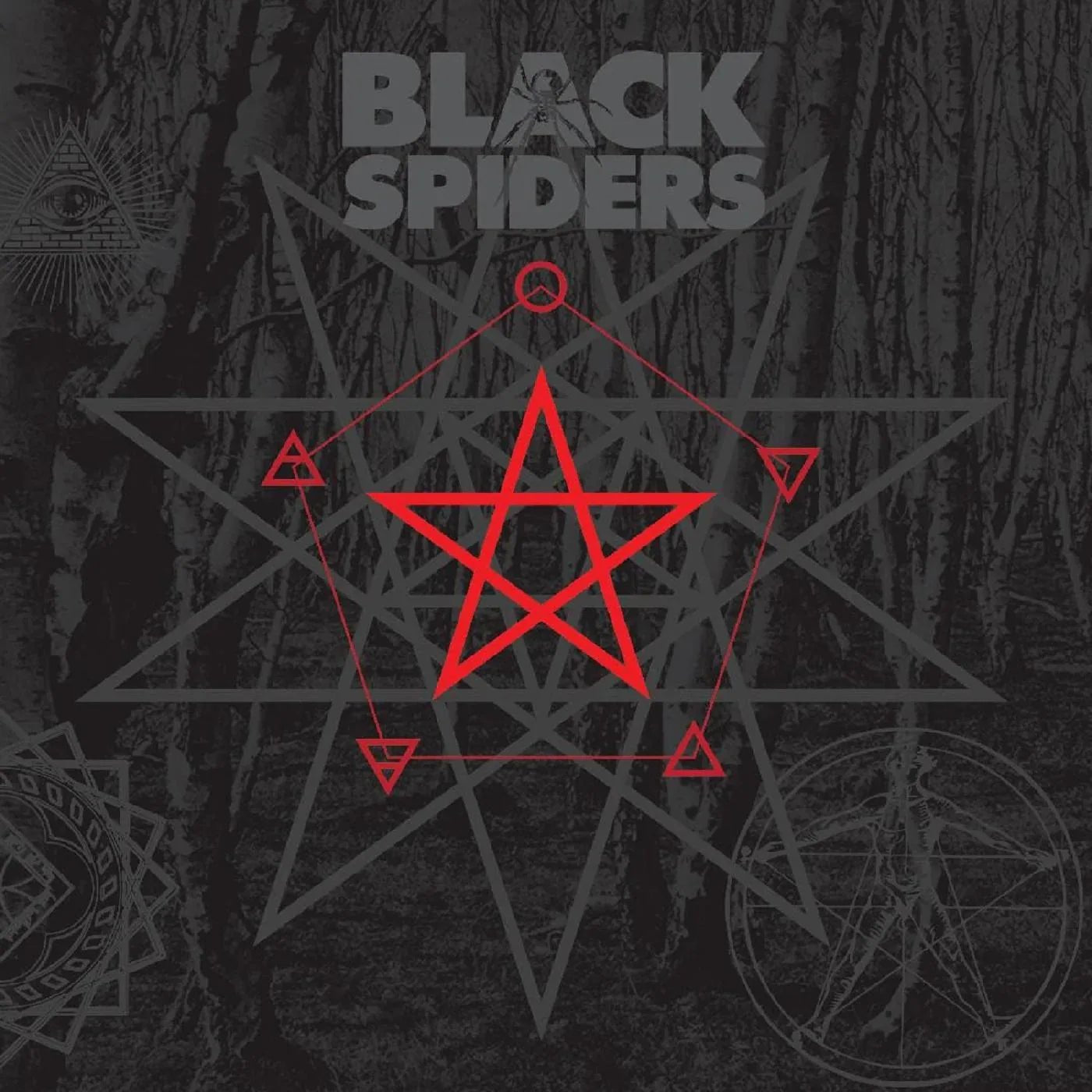 Black Spiders - Black Spiders (Silver Vinyl) (LP) - Joco Records