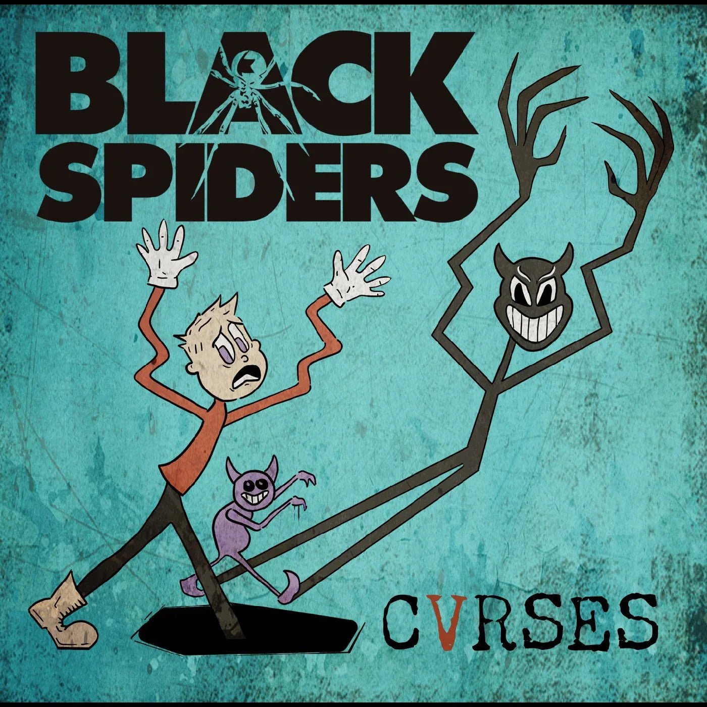 Black Spiders - Cvrses (LP) - Joco Records