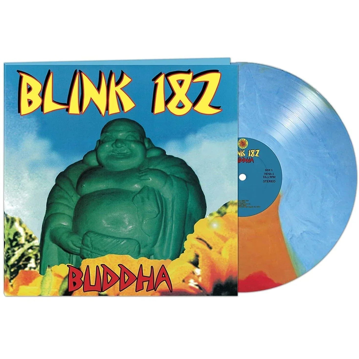 Blink-182 - Buddah (Limited Edition, Blue Vinyl, Red & Yellow Stripe Vinyl) (LP) - Joco Records