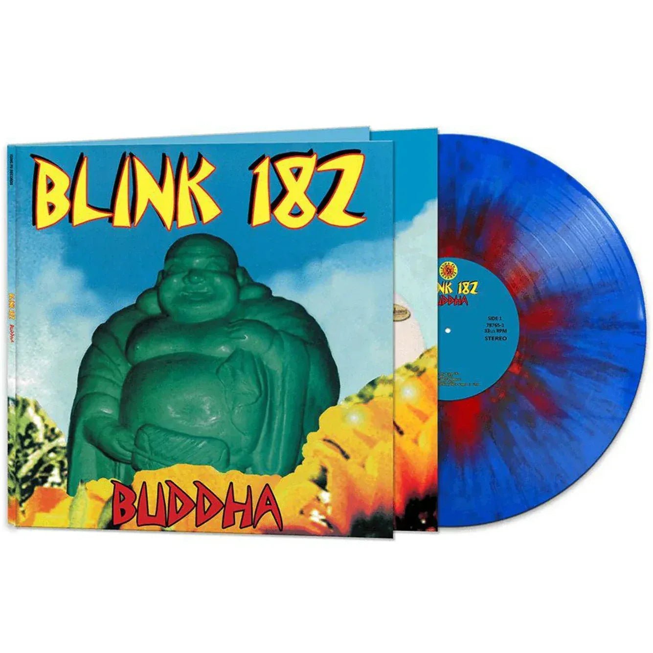 Blink-182 - Buddha (Limited Edition, Blue & Red Splatter Vinyl) (LP) - Joco Records