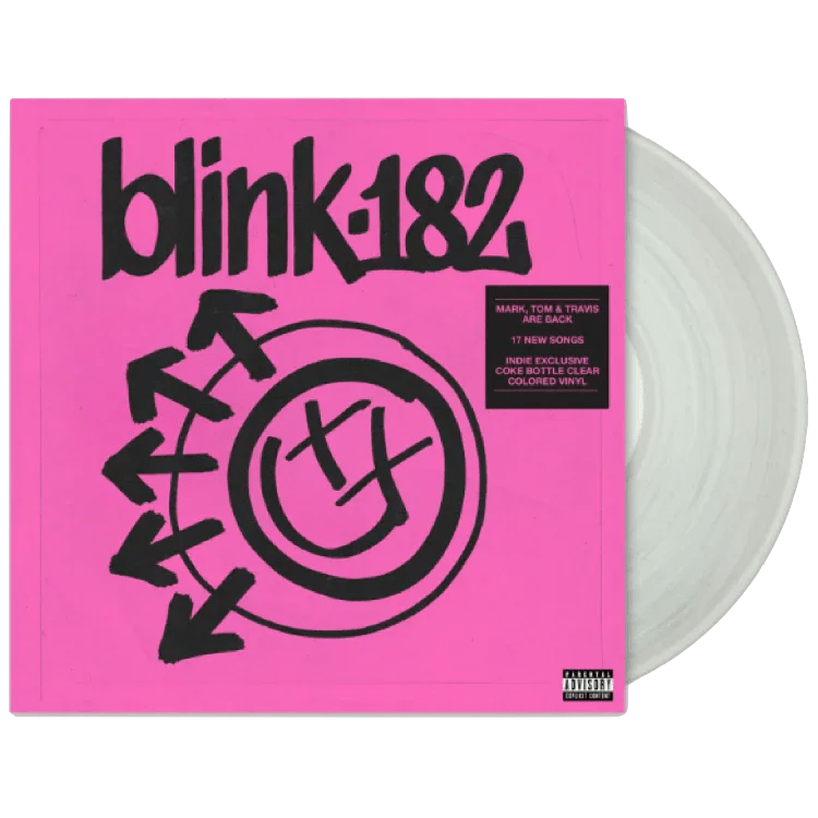 blink-182 - One More Time… (Indie Exclusive, Coke Bottle Clear Vinyl) (LP) - Joco Records