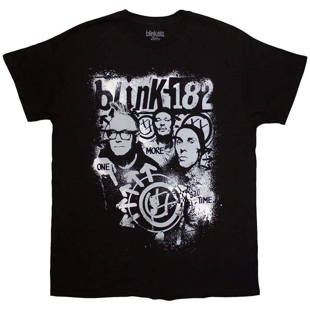 Blink-182 - One More Time Spray Paint (T-Shirt) - Joco Records