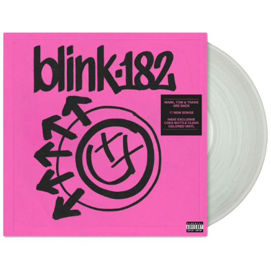 blink-182 - One More Time… (Indie Exclusive, Coke Bottle Clear Vinyl) (LP) - Joco Records