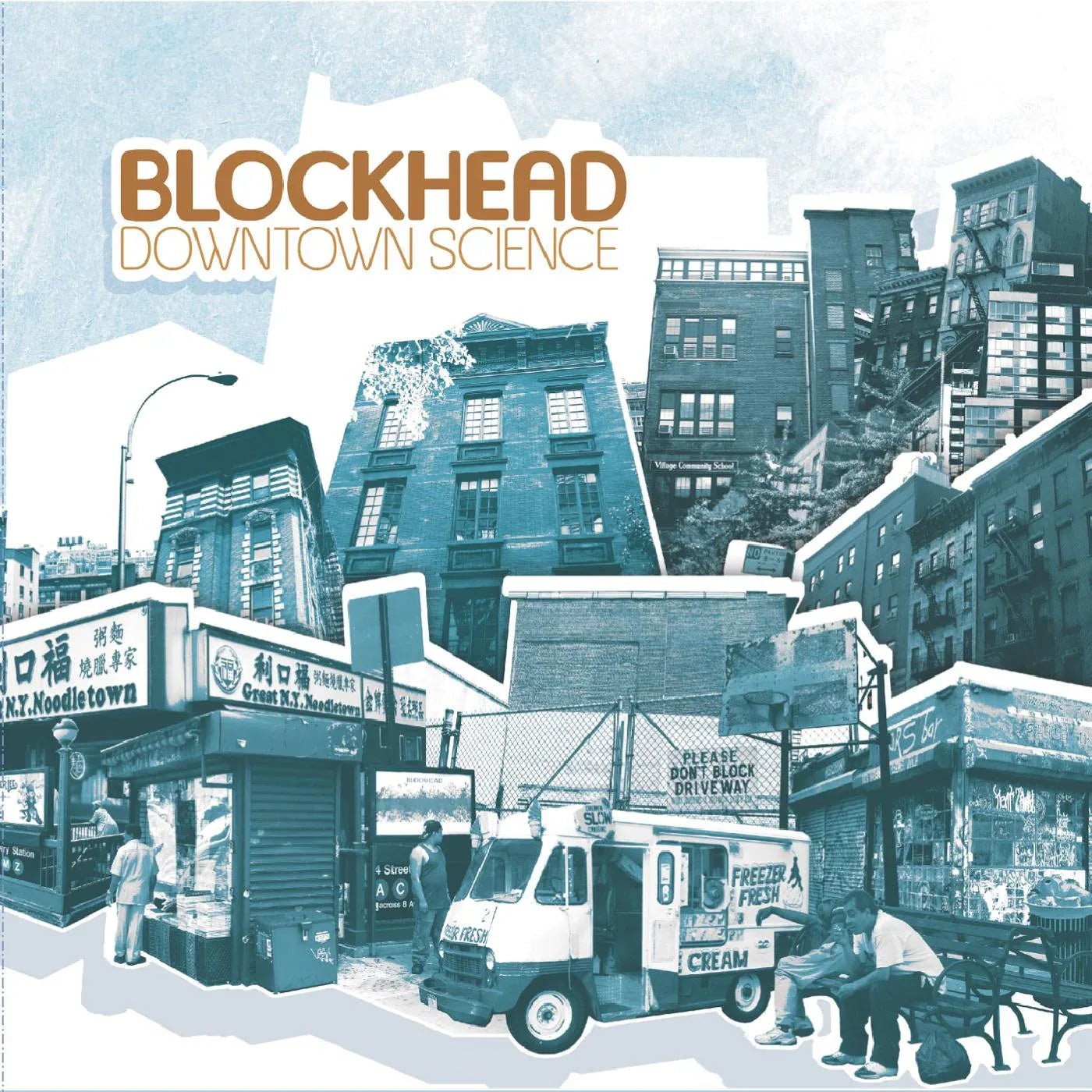 Blockhead - Downtown Science (Grey Marbled Vinyl) (2 LP) - Joco Records