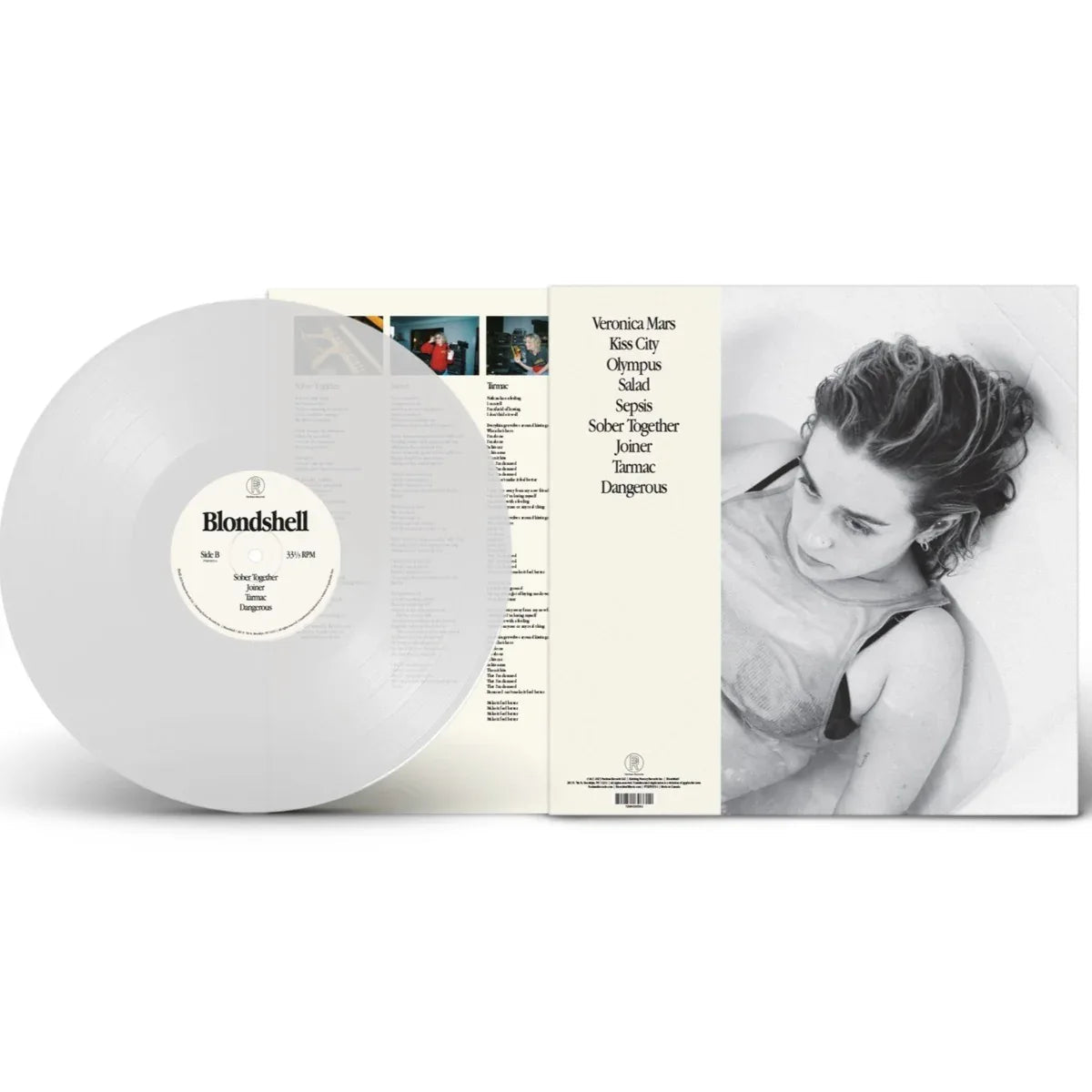 Blondshell - Blondshell (Limited Edition, Clear Vinyl) (LP) - Joco Records