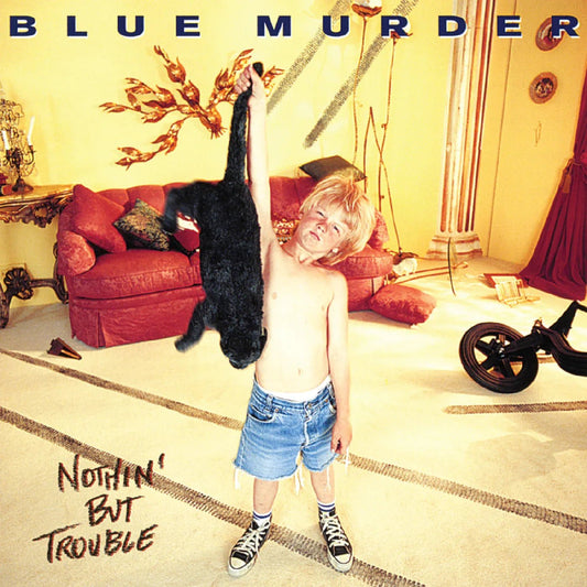 Blue Murder - Nothin' But Trouble (Remastered) (Blue & Black Cat Swirl Vinyl) (2 LP) - Joco Records