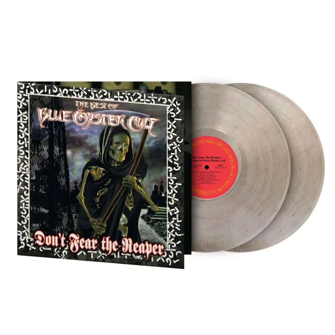 Blue Oyster Cult - Don't Fear The Reaper: The Best Of Blue Oyster Cult (Limited Import, Clear & Black Marble Vinyl) (2 LP) - Joco Records