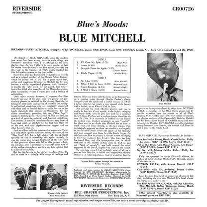 Blue Mitchell - Blue's Moods (Original Jazz Classics Series) (180 Gram) (LP)