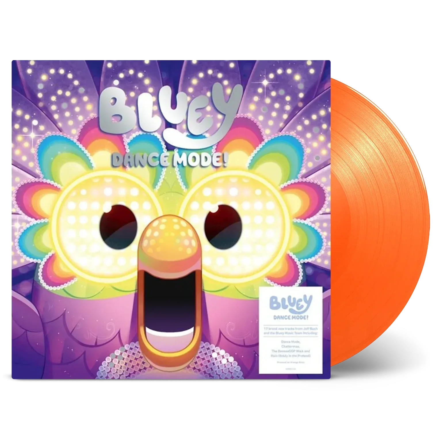 Bluey - Bluey Dance Mode (Limited, Edition, Orange Vinyl) (LP) - Joco Records
