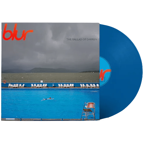 Blur - The Ballad of Darren (Indie Exclusive, Ocean Blue Vinyl) (LP) - Joco Records