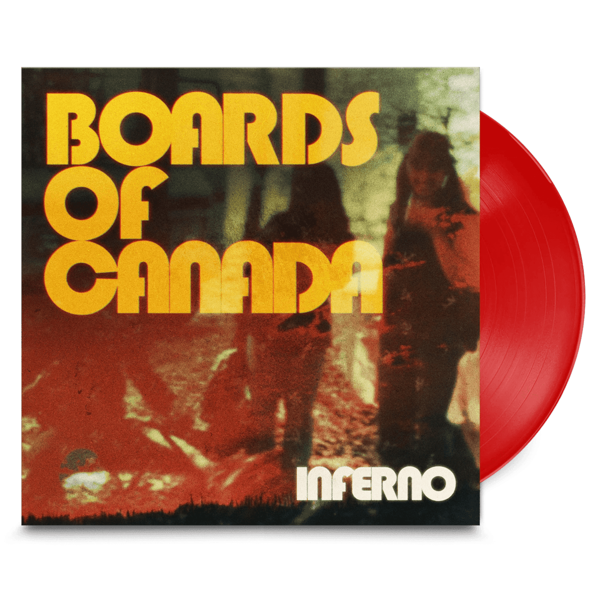 Boards of Canada - Inferno (Limited Edition, Indie Exclusive, Triple Gatefold Outer Sleeve, Deluxe Edition, Transparent Red Color Vinyl) (2 LP) - Joco Records