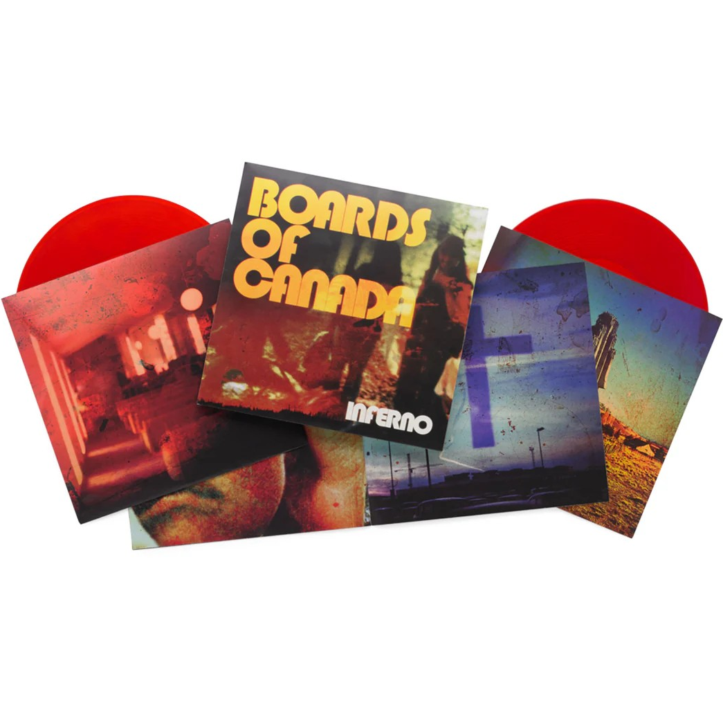 Boards of Canada - Inferno (Limited Edition, Indie Exclusive, Triple Gatefold Outer Sleeve, Deluxe Edition, Transparent Red Color Vinyl) (2 LP)