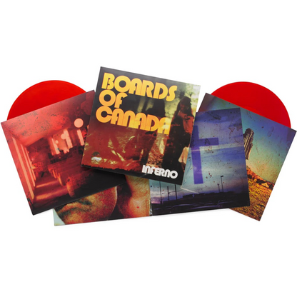 Boards of Canada - Inferno (Limited Edition, Indie Exclusive, Triple Gatefold Outer Sleeve, Deluxe Edition, Transparent Red Color Vinyl) (2 LP)