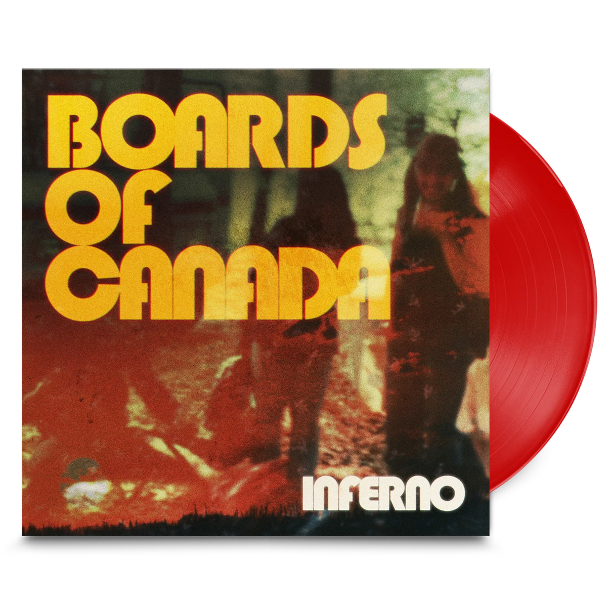Boards of Canada - Inferno (Limited Edition, Indie Exclusive, Triple Gatefold Outer Sleeve, Deluxe Edition, Transparent Red Color Vinyl) (2 LP)