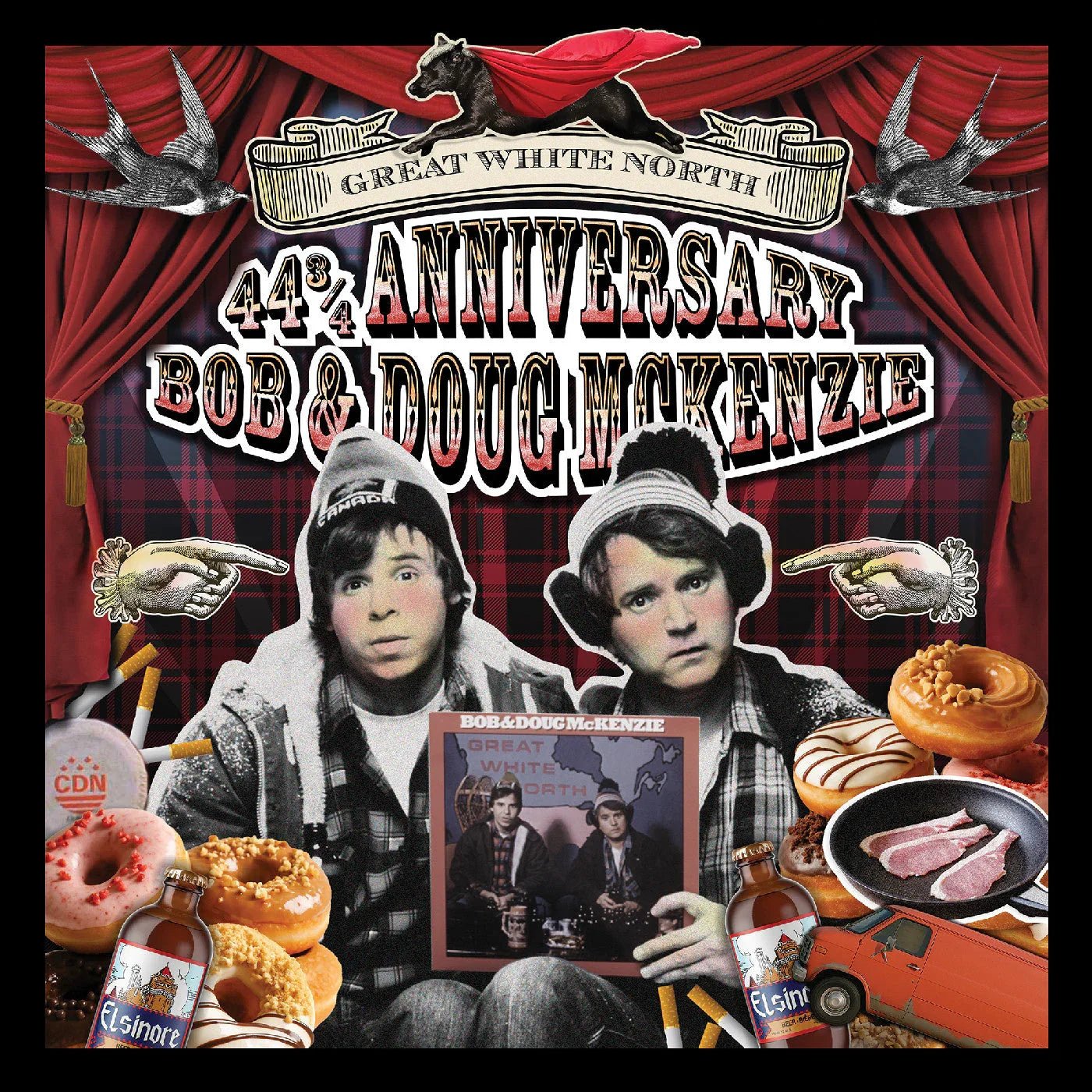Bob & Doug McKenzie - Great White North & Strange Brew 44 3/4 Anniversary (Vinyl) - Joco Records