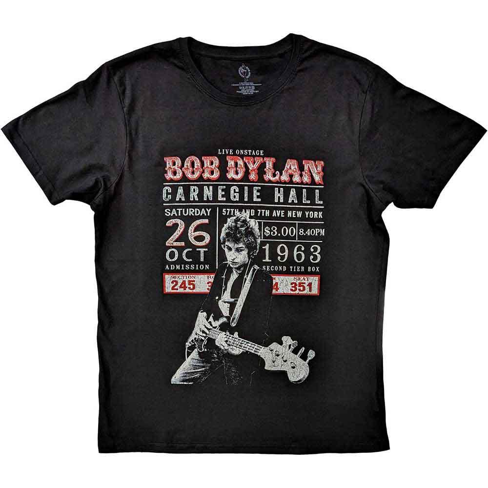 Bob Dylan - Carnegie Hall '63 (T-Shirt) - Joco Records