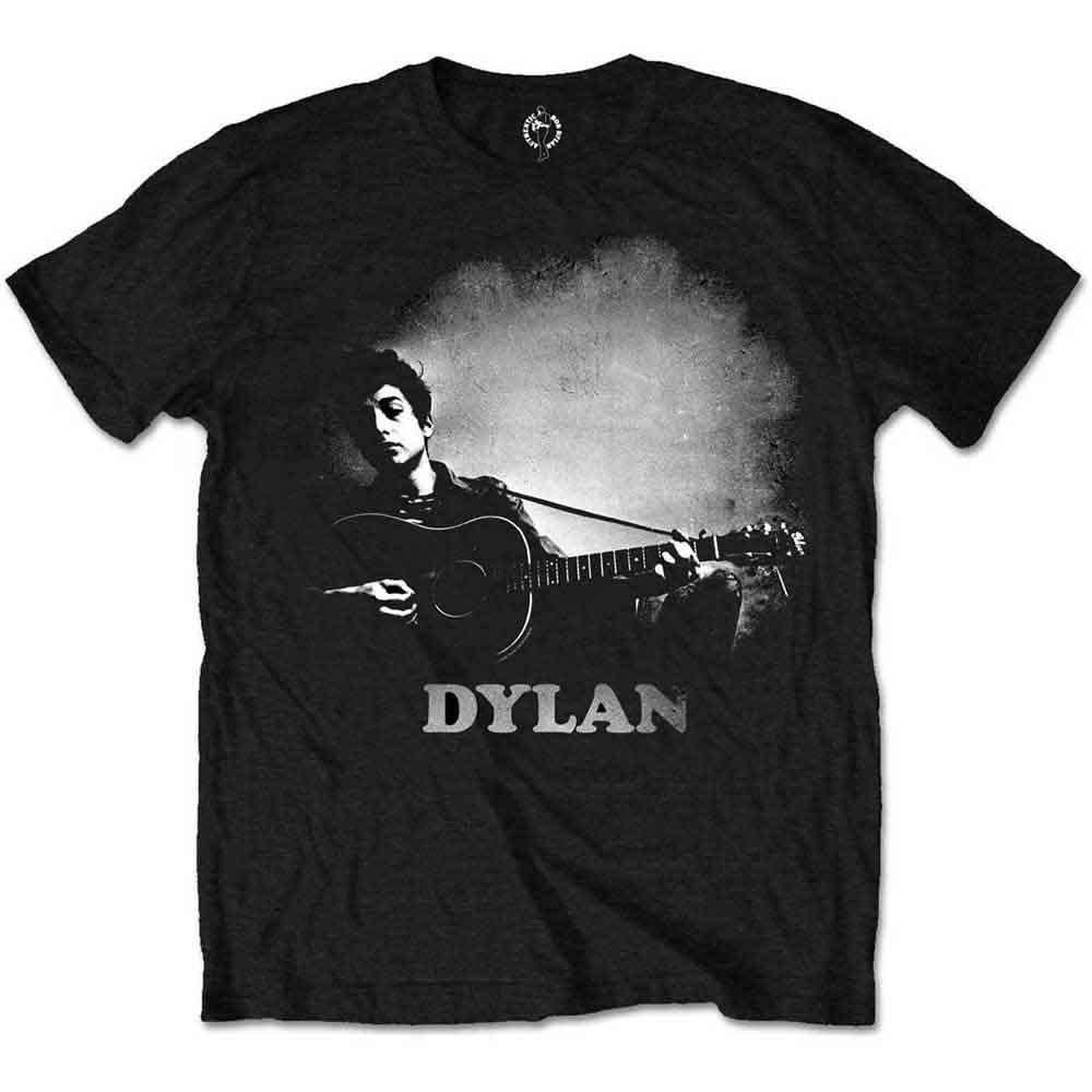 Bob Dylan - Guitar & Logo (T-Shirt) - Joco Records