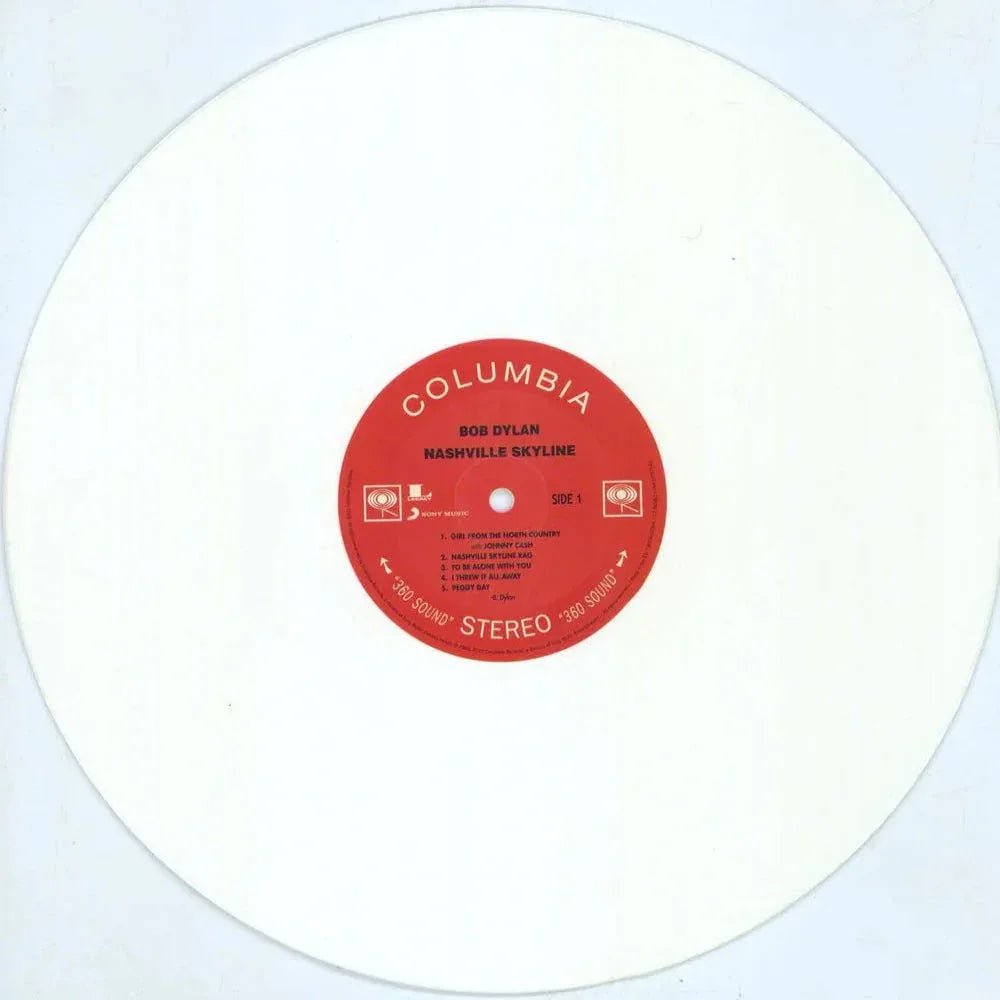 Bob Dylan - Nashville Skyline (Limited Edition Import, White Vinyl) (LP) - Joco Records