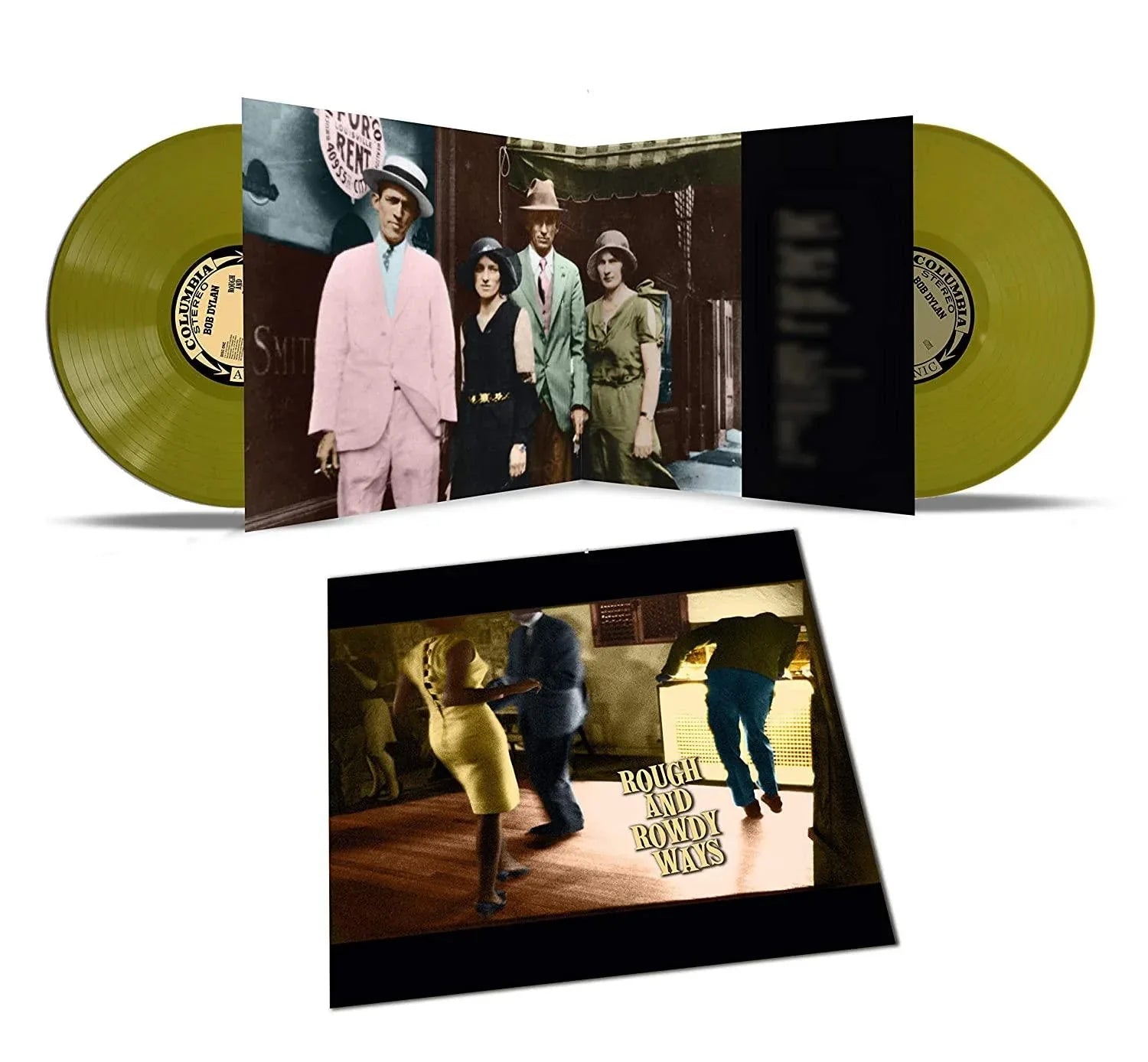 Bob Dylan - Rough and Rowdy Ways (Limited Edition, Olive Vinyl) (2 LP) - Joco Records
