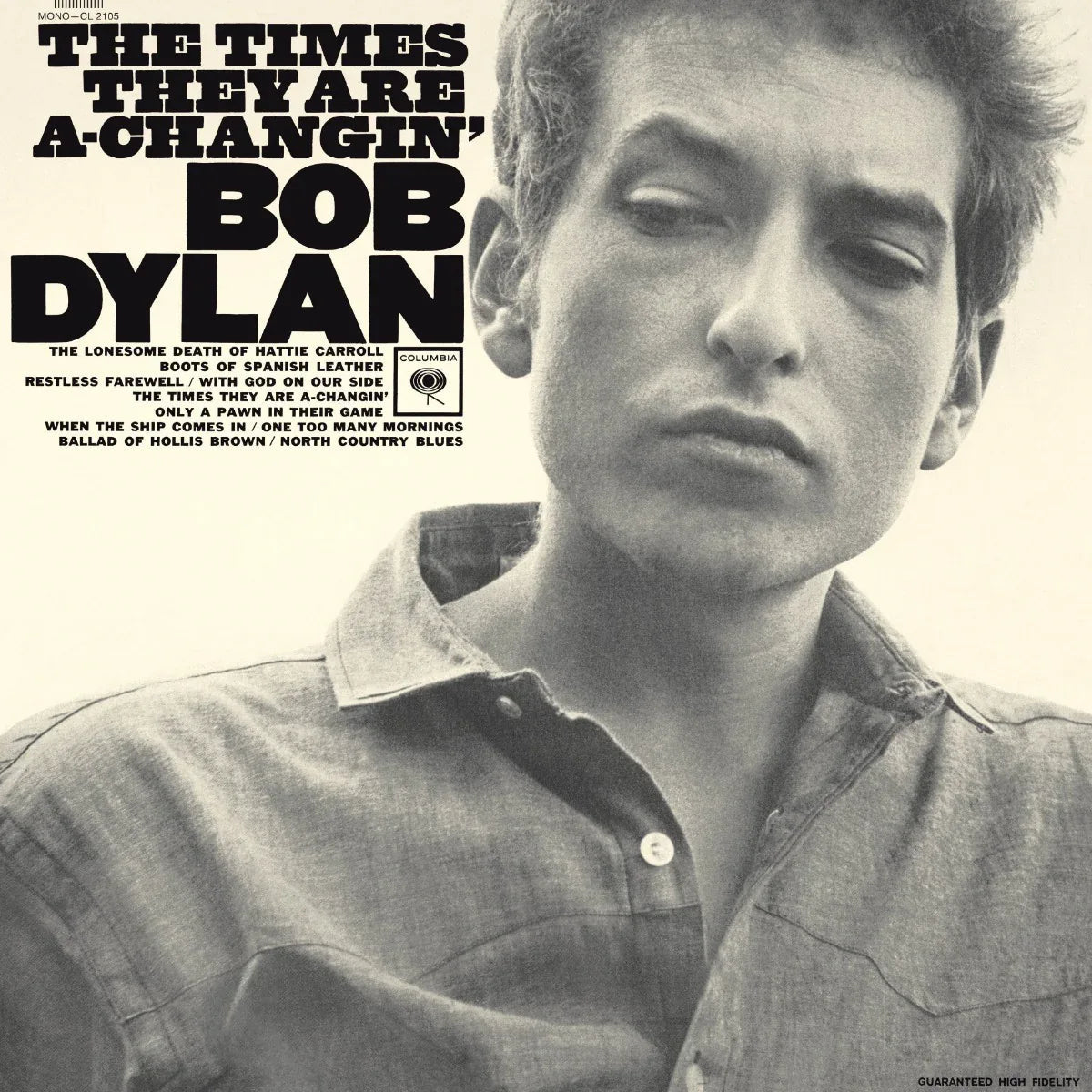 Bob Dylan - The Times They Are A-Changin' (Mono) (Vinyl) - Joco Records