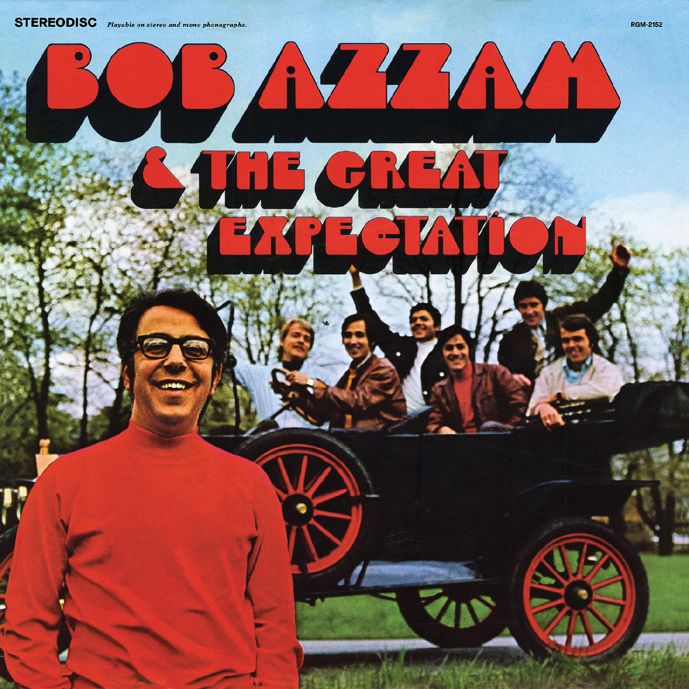 Bob & The Great Expectation Azzam - Bob Azzam & The Great Expectation - Remastered (Fire Orange Vinyl)